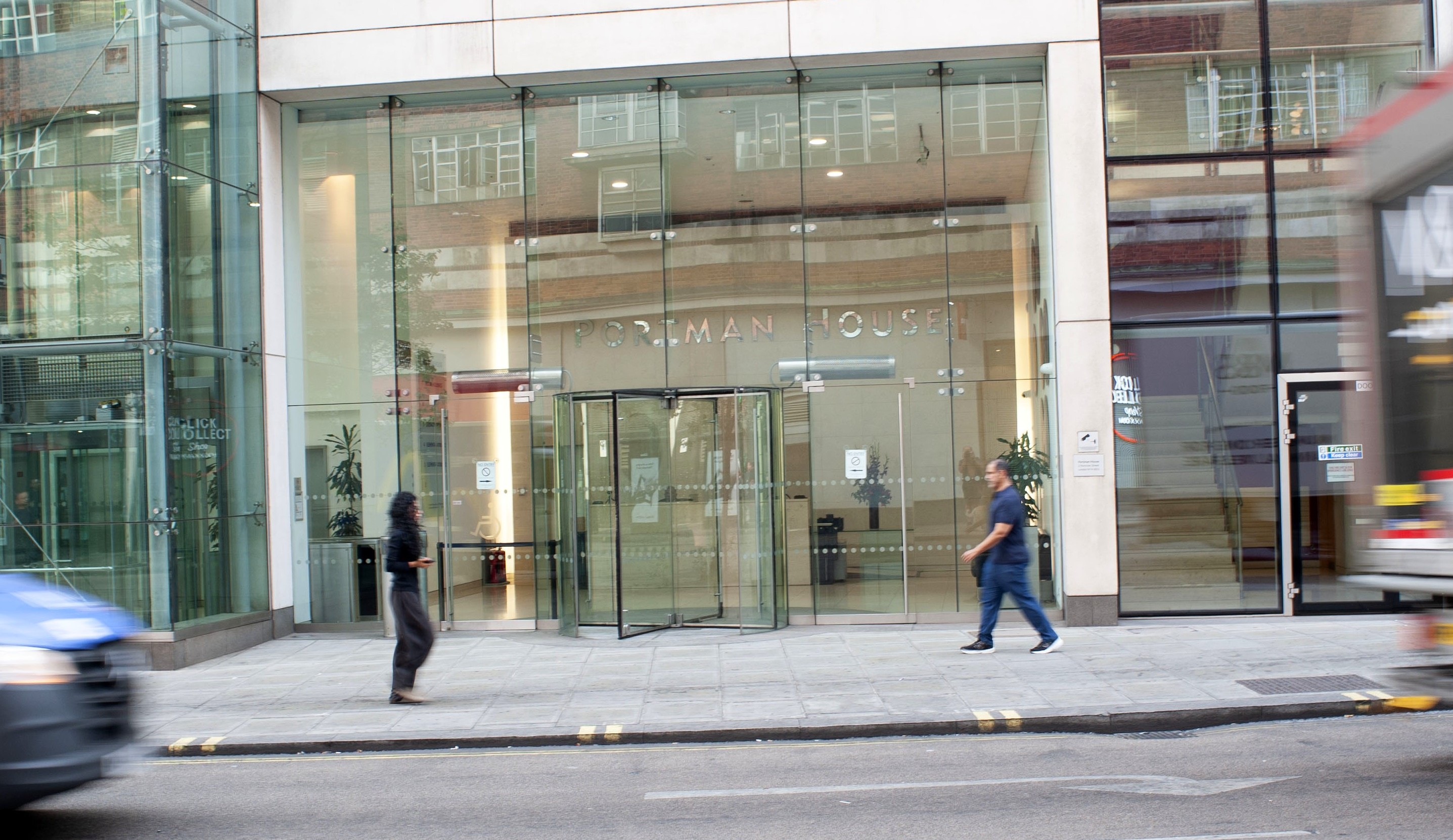 Portman House entrance